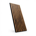Broadmoor XL Walnut Acoustic Wall Panel — 270 × 110 cm